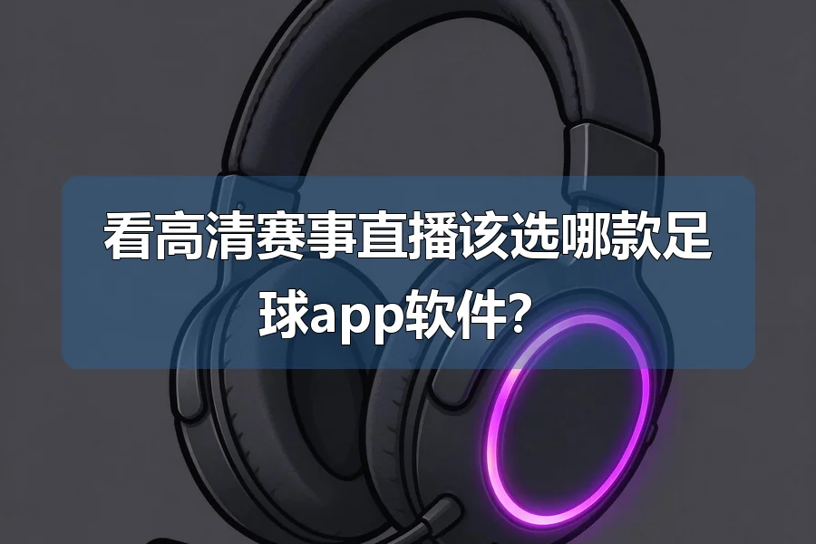 看高清赛事直播该选哪款足球app软件?